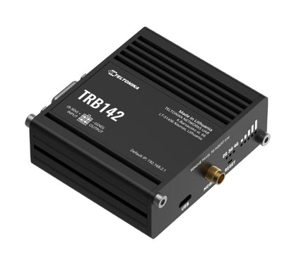 Teltonika Industrial Rugged LTE RS232 Gateway, 4G/LTE (Cat 1), Equipped with RS2