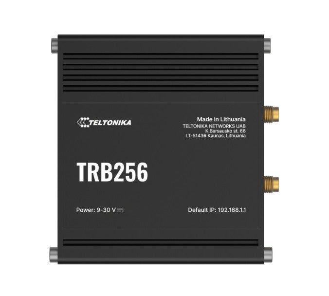 Teltonika TRB256 Industrial IoT Gateway, 4G/LTE(Cat 4), Dual SIM, 450 MHz BAND,