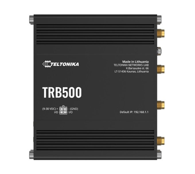 Teltonika Industrial 5G Gateway, Ultra-high cellular speeds of up to 1 Gbps, Bac