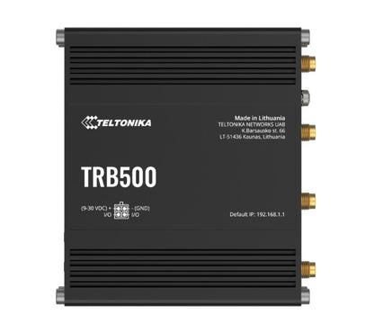 Teltonika Industrial 5G Gateway, Ultra-high cellular speeds of up to 1 Gbps, Bac