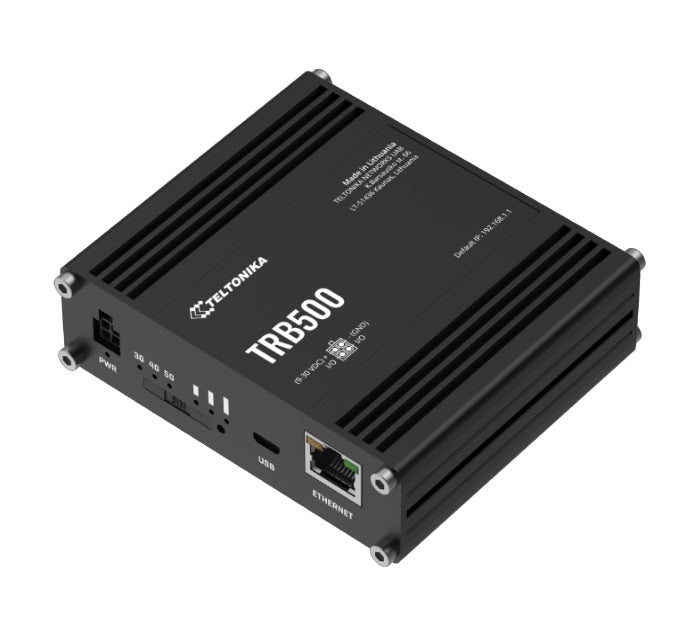 Teltonika Industrial 5G Gateway, Ultra-high cellular speeds of up to 1 Gbps, Bac