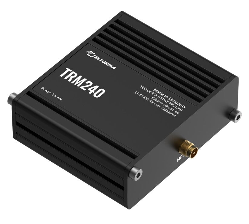 Teltonika Industrial Cellular Modem, 4G/LTE (Cat 1), USB LTE Cat 1 Modem with a