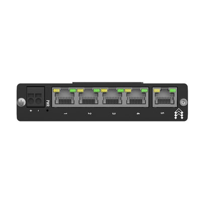 Teltonika Gigabit DIN Rail Ethernet Switch,Easy Mounting, 5x Gigabit Ethernet po
