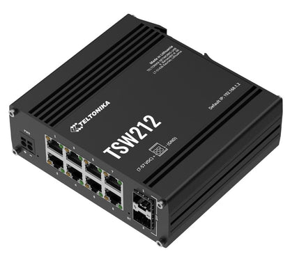 Teltonika Managed Ethernet Switch, L2 With additional L3 Features, Supports Prof