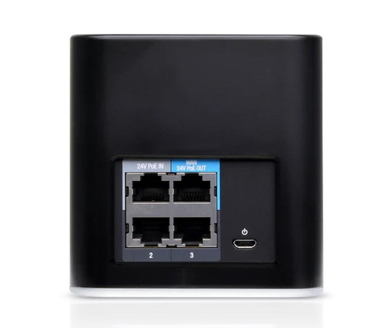 Ubiquiti airCube ISP Wi-Fi Access Point — 802.11n, 4x 10/100Mbps Ethernet, PoE Passthrough
