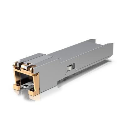 Ubiquiti SFP+  to RJ45 Transceiver Module, 1/2.5/5/10GBase-T Copper SFP+ Transceiver, 1/2.5/5/10 Gbps Throughput, Supports Up To 100m