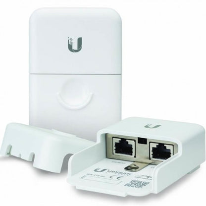 Ubiquiti Ethernet Surge Protector — For Power over Ethernet (PoE) Devices, Outdoor Installations