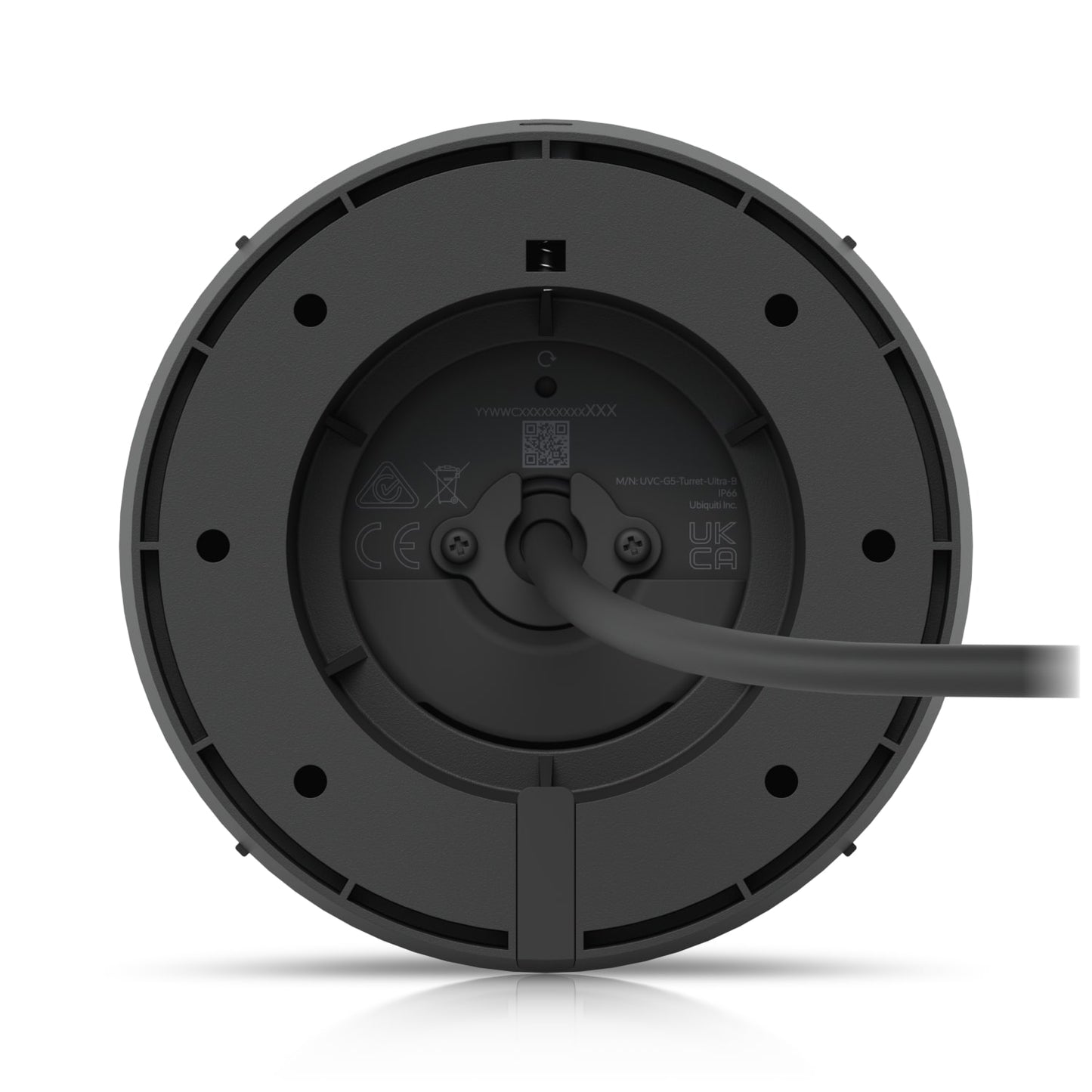 Ubiquiti UniFi G5 Turret Ultra,Black. Ultra-compact, Tamper-resistant IK04, IP66 Weatherproof 2K HD PoE Camera, Long-range Night Vision