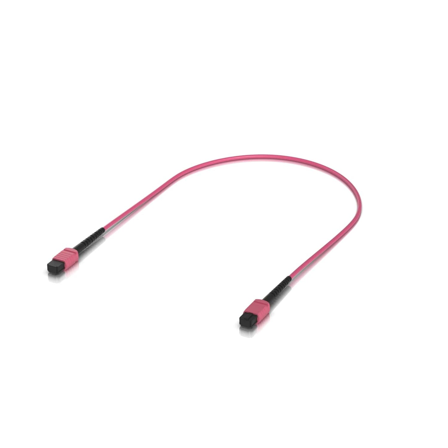 Ubiquiti Indoor OM4 Multi-mode Fiber Patch Cable, 0.5M, Single-pack, With MPO-12