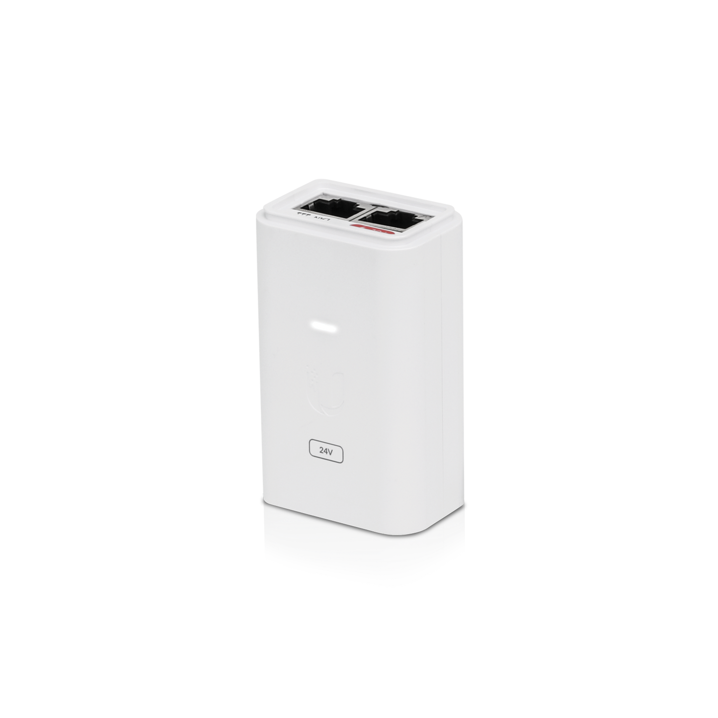 Ubiquiti POE Injector, 24VDC, 24W, Gigabit Ethernet, ESD protection & LED, Surge