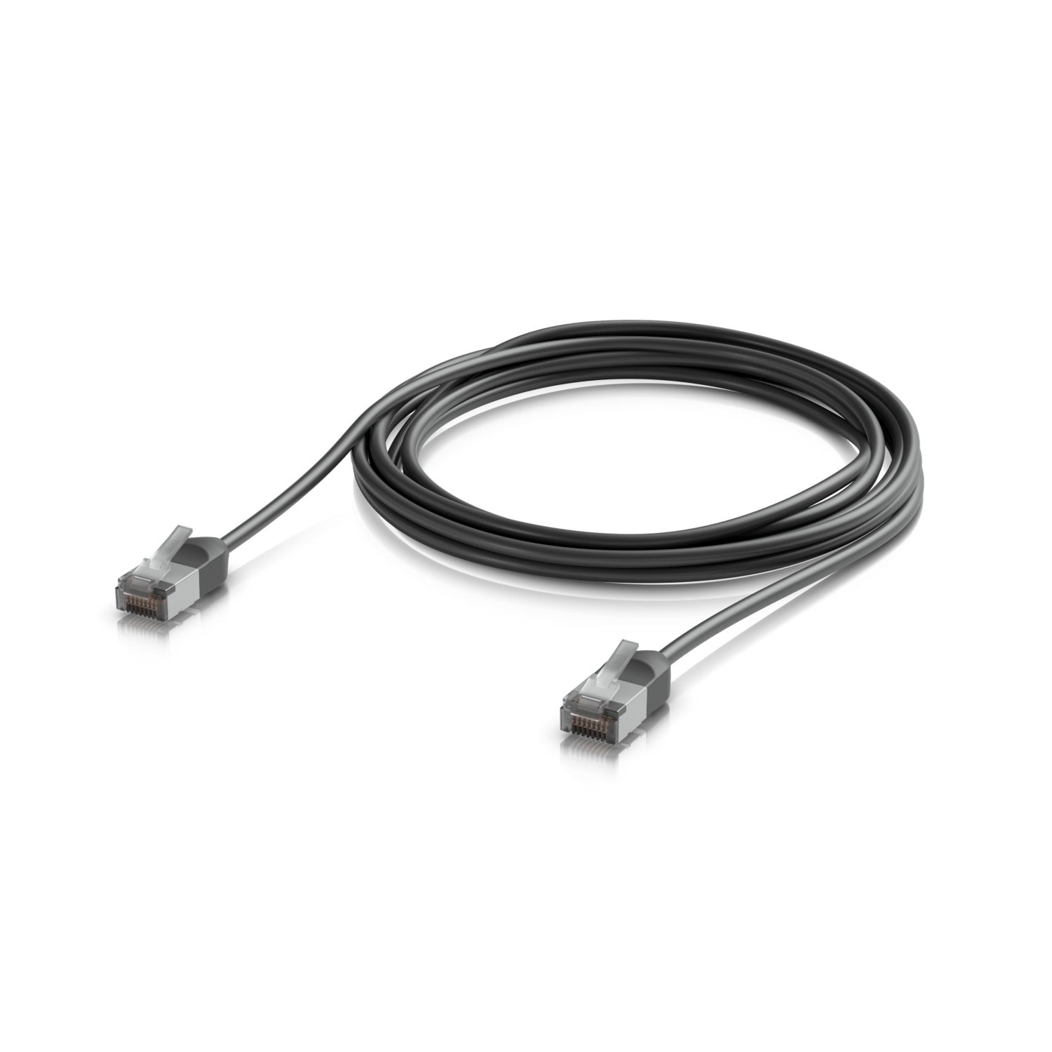 Ubiquiti UniFi Premium Patch Cable Outdoor, 3M,Black,Ultra-Thin, Rugged, Shielded Patch, Optimize, Perform Harshest Environments ,10 GbE Networking.