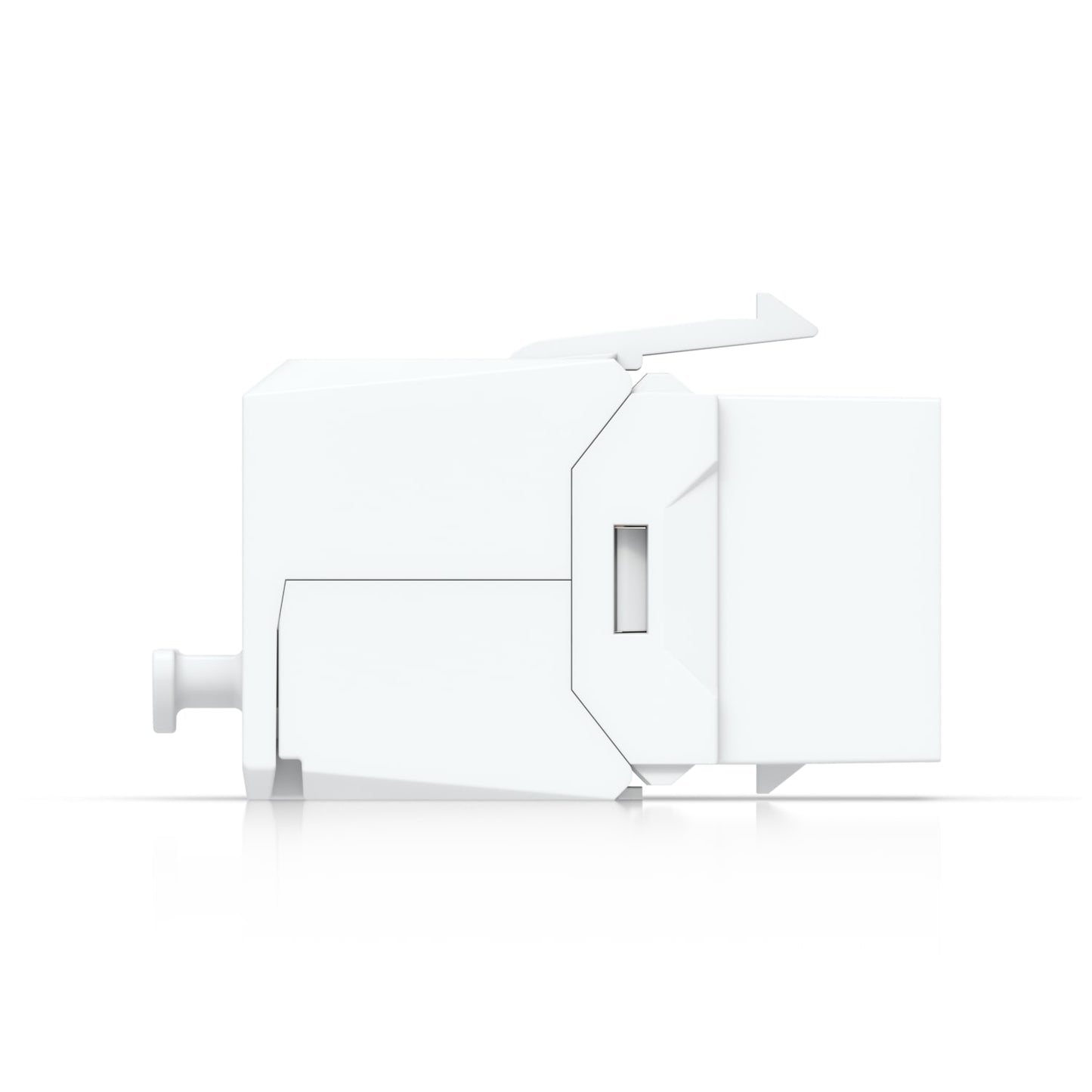 Ubiquiti Cat6 Keystone Jack, 12-Pack, White, Toolless Keystone For Terminating A Cat6 Ethernet Jack Without The Use Of A Punch-Down Or Crimping Tool