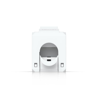 Ubiquiti Cat6 Keystone Jack, 12-Pack, White, Toolless Keystone For Terminating A Cat6 Ethernet Jack Without The Use Of A Punch-Down Or Crimping Tool