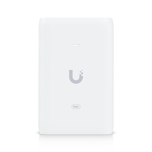 Ubiquiti PoE+ Adapter (30W), Power UniFi PoE+ Devices,Reduce Dependency On PoE Switch Power,Provide A Gigabit LAN Connection (Renamed From U-PoE-AT)
