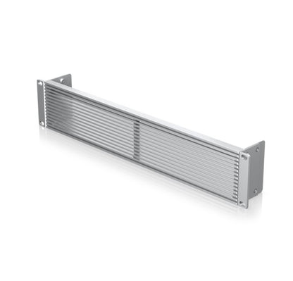 Ubiquiti 2U Rack Mount Vented OCD Panel, Silver Vented Blank Panel, Compatible w