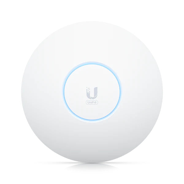Ubiquiti UniFi U6-Enterprise WiFi 6E 4x4 MIMO PoE+ Access Point,140m Coverage,60