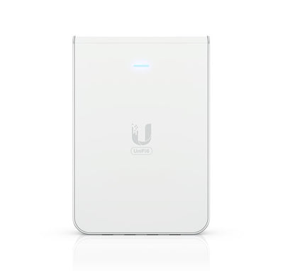 Ubiquiti UniFi Wi-Fi 6 In-Wall Wall-mounted Access Point with a Built-in PoE Swi