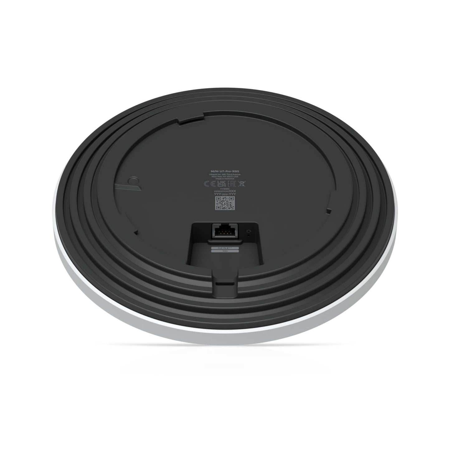 Ubiquiti U7 Pro XGS, Ceiling-mounted 8-stream WiFi 7 AP,Dedicated Spectral Scanning Radio,10/5/2.5/1 GbE Support,160 mÂ² Coverage,500+ Devices