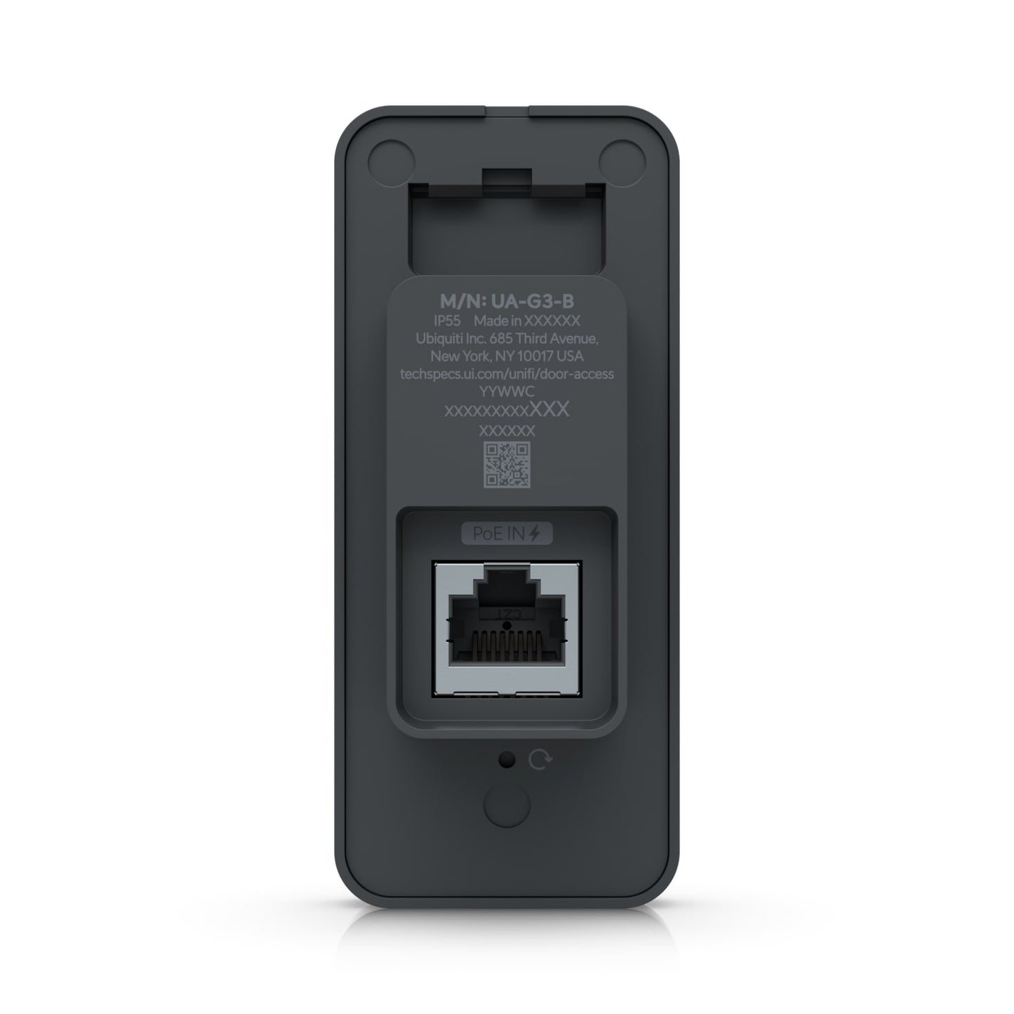 Ubiquiti G3 Reader, Black, Compact Third-generation Access Reader With Apple Touch Pass Support, Power Via POE, Outdoor IP55