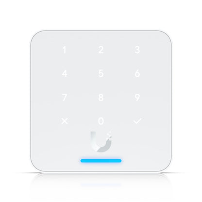 Ubiquit Reader Flex, White ,Third-generation NFC Card Reader With A Keypad & Apple Touch Pass Support, Outdoor IP55, Power via POE