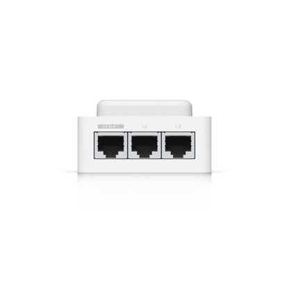 Ubiquiti Door Hub Mini, Compact Access Control Hub For  Single Door,1 Lock terminal -12V &Dry Switchable,Connect & Power Via PoE++,2 Additional Inputs