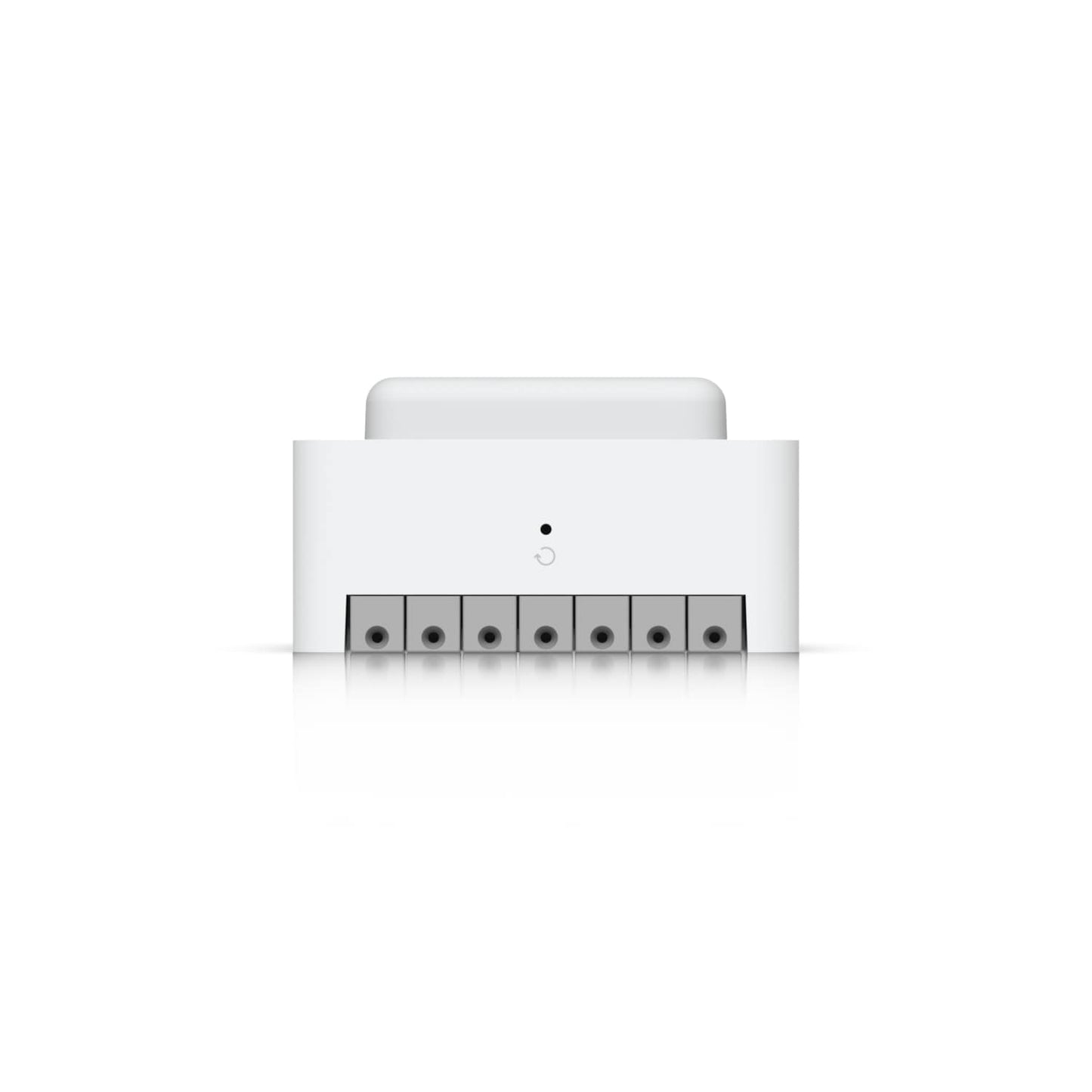 Ubiquiti Door Hub Mini, Compact Access Control Hub For  Single Door,1 Lock terminal -12V &Dry Switchable,Connect & Power Via PoE++,2 Additional Inputs