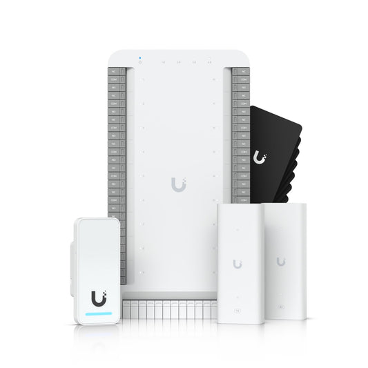 Ubiquiti Elevator Starter Kit, PoE++ , Up/Down/Stop/Full/Door Open, Close/5 Car Position,1 Emergency,  Floor Selection Up18 flooors