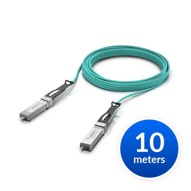 Ubiquiti 10 Gbps Long-Range DAC, 10m Length, Long-range SFP+ Direct Attach Cable