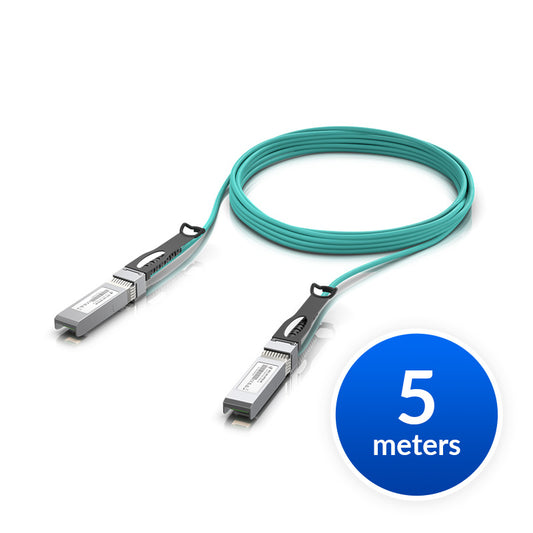 Ubiquiti 25 Gbps Long-Range DAC, Long-range SFP28, 5m Length, Support 25/10/1 Gb
