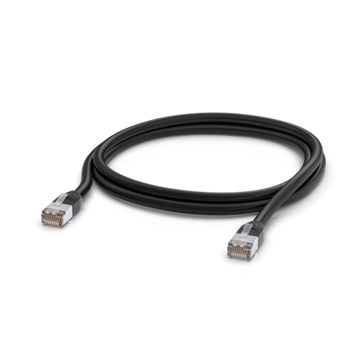 Ubiquiti UniFi Patch Cable Outdoor 2M Black, Single Unit All-weather, RJ45 Ether