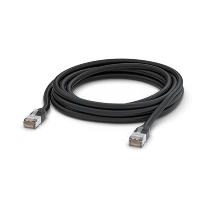 Ubiquiti UniFi Patch Cable Outdoor 5M Black, Single Unit All-weather, RJ45 Ether