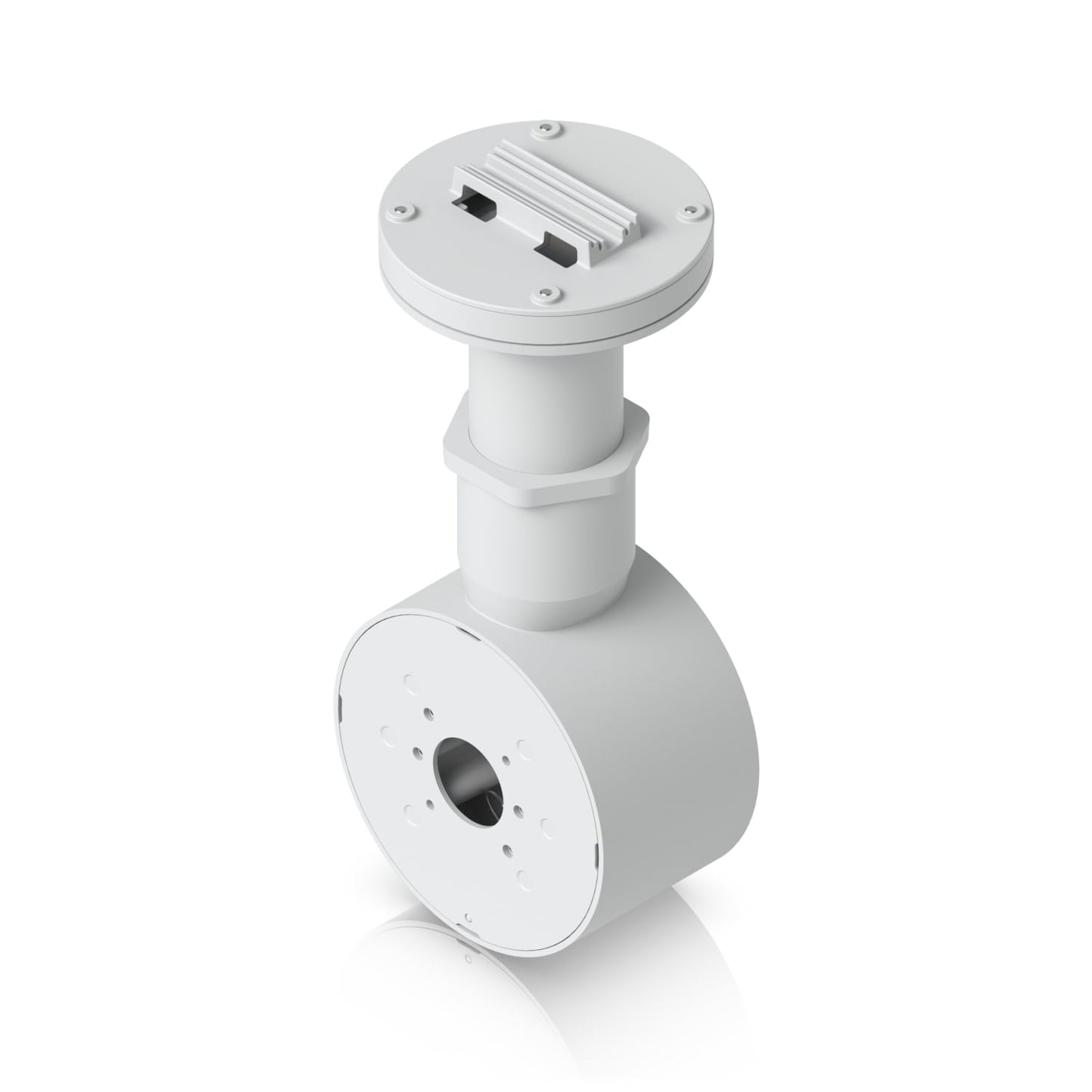 Ubiquiti Camera Dual Mount,White,Tamper-resistant,Back-to-back,2 Bullet/Dome/Turret,Sup Surface/Pole/Pendant Instal,1 1/2' NPS Thread Conduit
