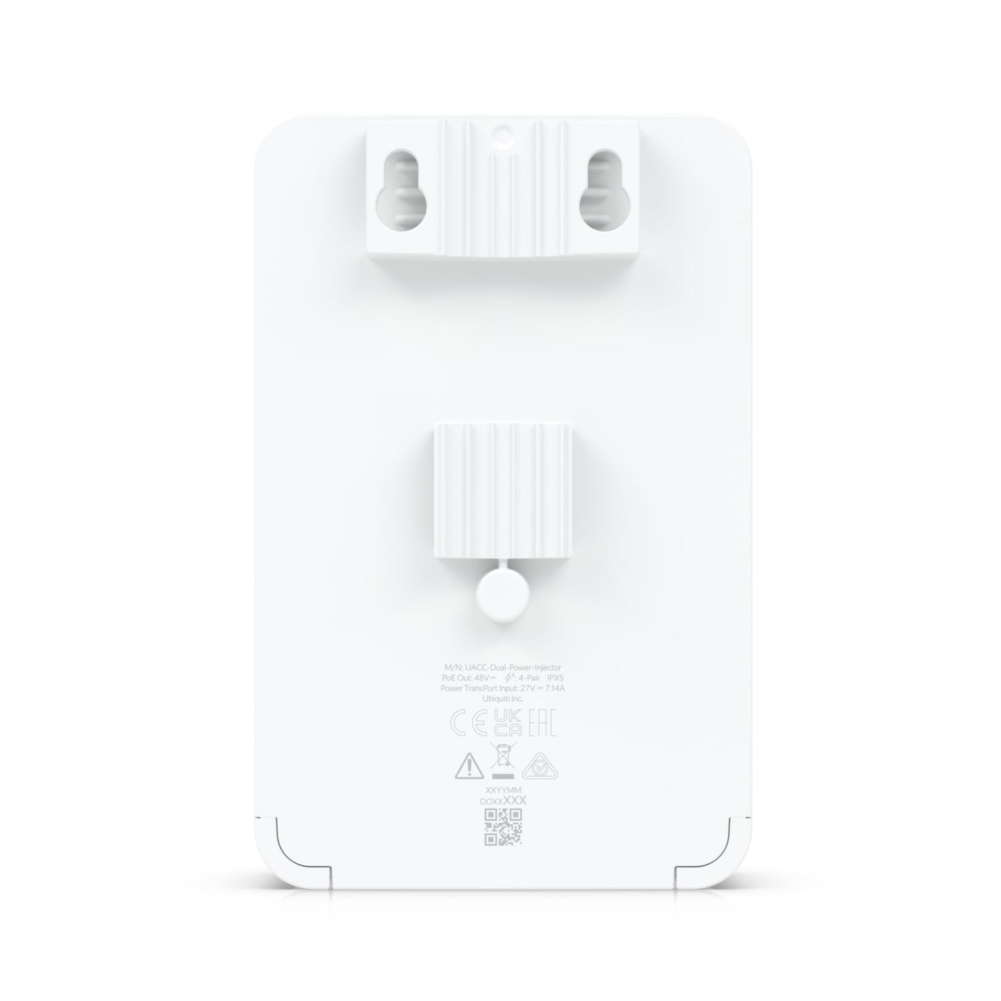Ubiquiti UISP Dual-Power Injector, Versatile PoE Adapter, Delivers Up To 100W To Power Any Two Wave Models, Provides 2.5 GbE Connectivity.