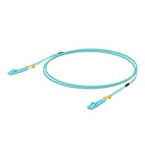 Ubiquiti MultiMode 10 Gbps OM3 Duplex LC Cable, 3m Length, Single Unit,10 Gbps T