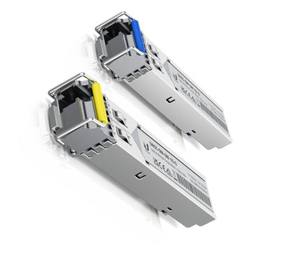 Ubiquiti UFiber1 Gbps Bidirectional Single-Mode SFP Module, 2-Pack, Up 3km Dista