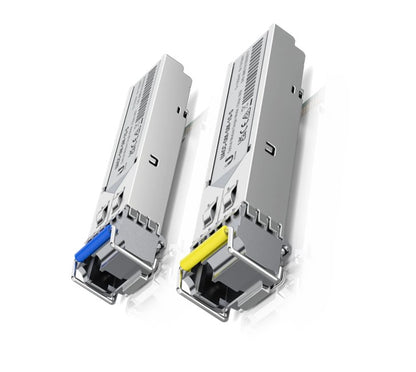 Ubiquiti UFiber1 Gbps Bidirectional Single-Mode SFP Module, 2-Pack, Up 3km Dista