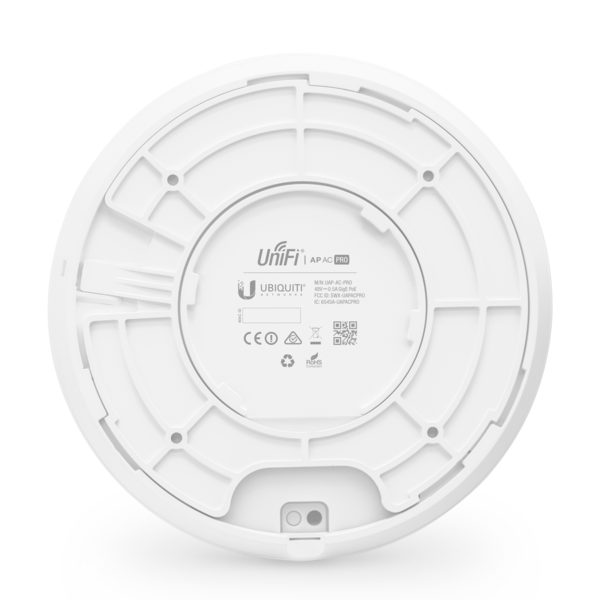 Ubiquiti UniFi AC Pro V2 Indoor & Outdoor AP, 2.4GHz @ 450Mbps, 5GHz @ 1300Mbps,
