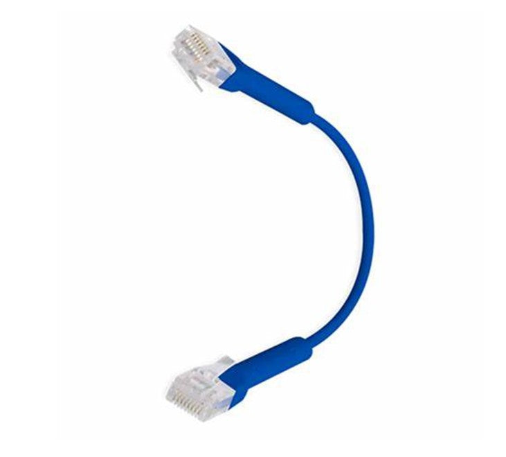 Ubiquiti UniFi Patch Cable Single Unit, 3m, Blue, End Bendable to 90 Degree, RJ4