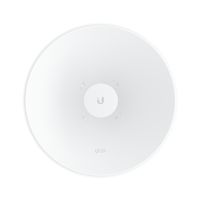 Ubiquiti UISP Dish, 30 dBi Dish Antenna, 5.15-6.875 GHz Frequency Range, 30+ km PtP Link Range, Compatible AF 5XHD & RP 5AC,