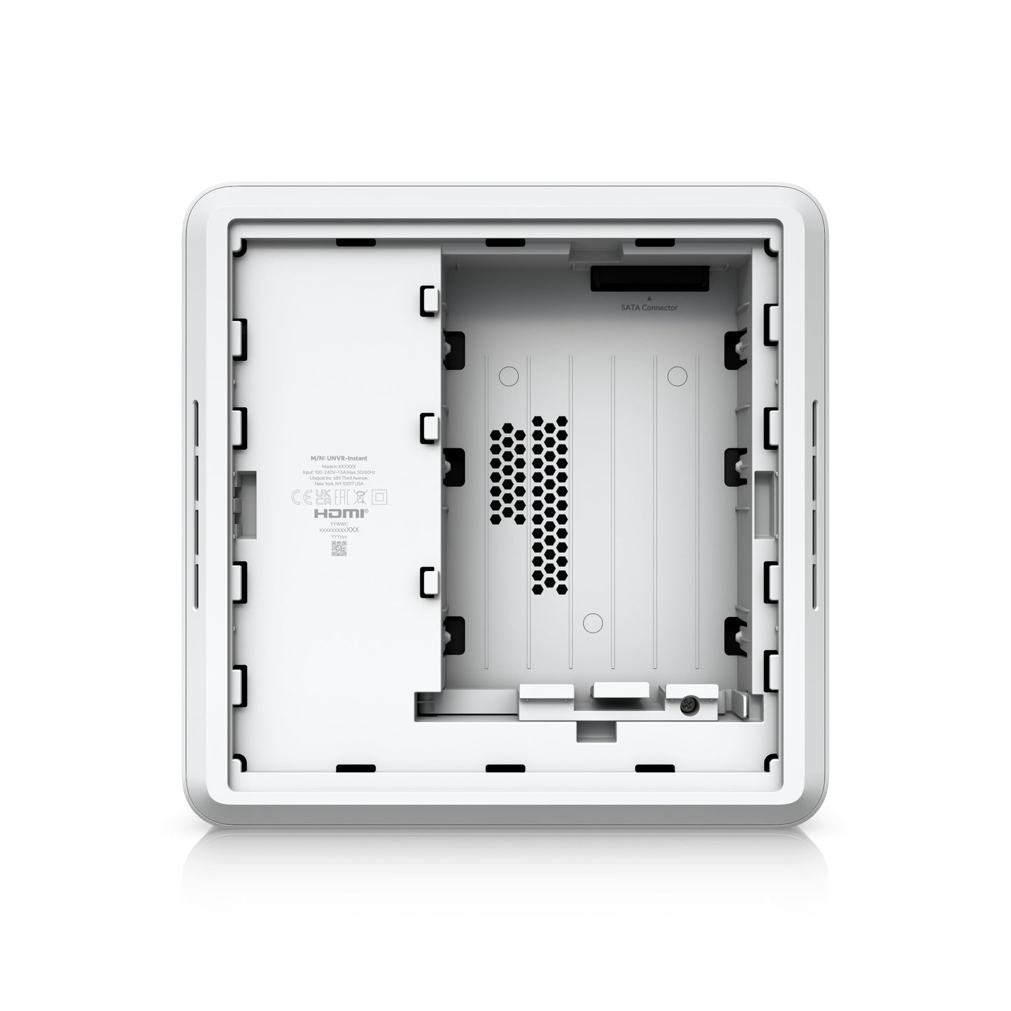 Ubiquiti Network Video Recorder Instant, NVR 3.5' HDD Support,Integrated 6-port PoE Switch,HDMI View Port, Capacity For (6) 4K/ (15) Full HD Cameras