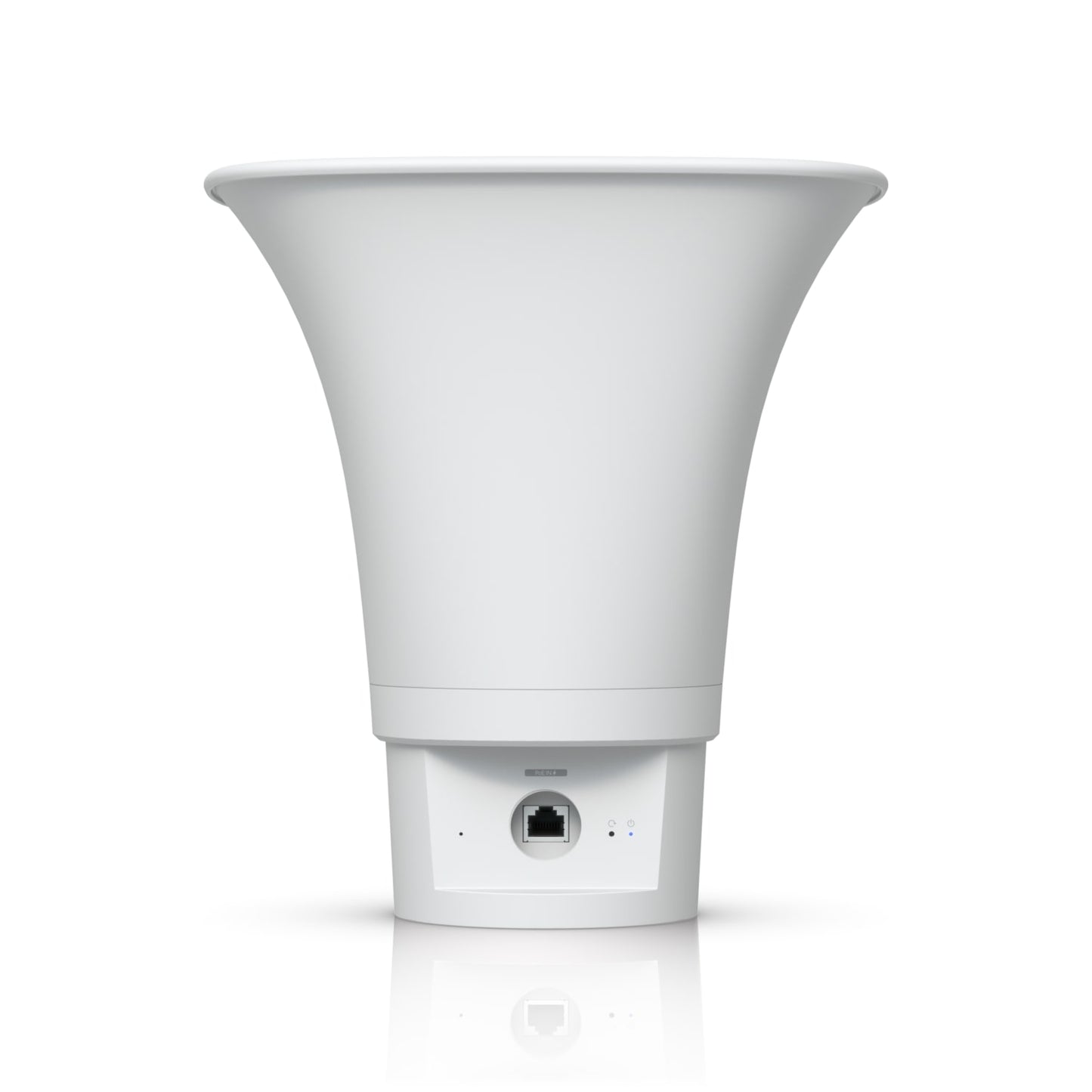 Ubiquiti AI Horn Speaker, White, All-weather PoE 120 dB Horn Speaker With Advanced AI Alert Functionality&Versatile Wall, Corner,Pole Mounting Options