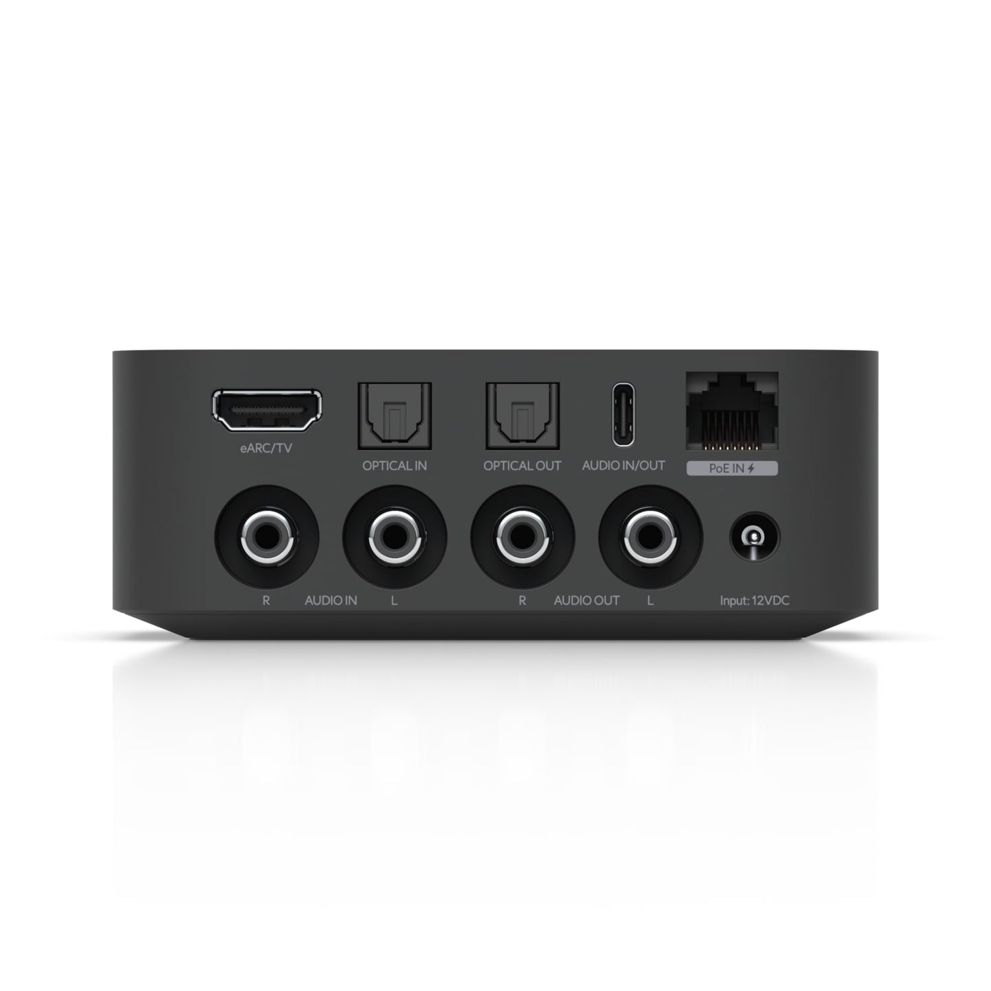 Ubiquiti PoE Audio Port,Black,Digital Audio Streamer,Ultra-Compact,Versatile Design,Intuitive Control System,Multi Music Streaming,Multi-zone Install.