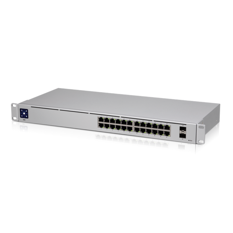 Ubiquiti UniFi 24 port Managed Gigabit Switch - 24x Gigabit Ethernet Ports, with