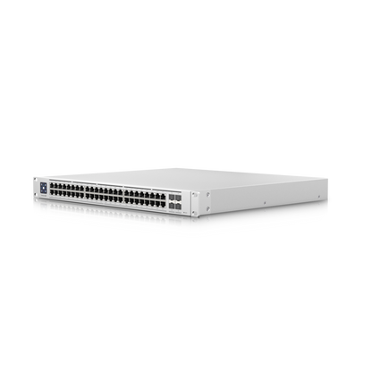Ubiquiti Switch Enterprise 48-port PoE+ 48x2.5GbE Ports, For Wi-Fi 6 AP, 4x 10g