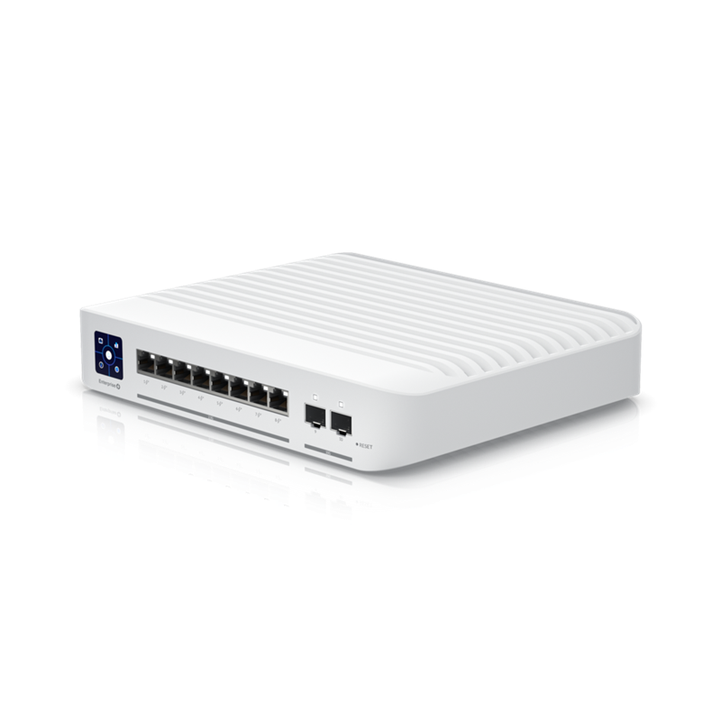 Ubiquiti Switch Enterprise 8-port PoE+ 8x2.5GbE, Ideal For Wi-Fi 6 AP, 2x 10g SF