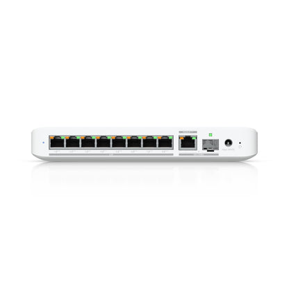 Ubiquiti Flex 2.5G PoE, 8-port 2.5 GbE PoE++ Switch,10 GbE RJ45/SFP+ Combination