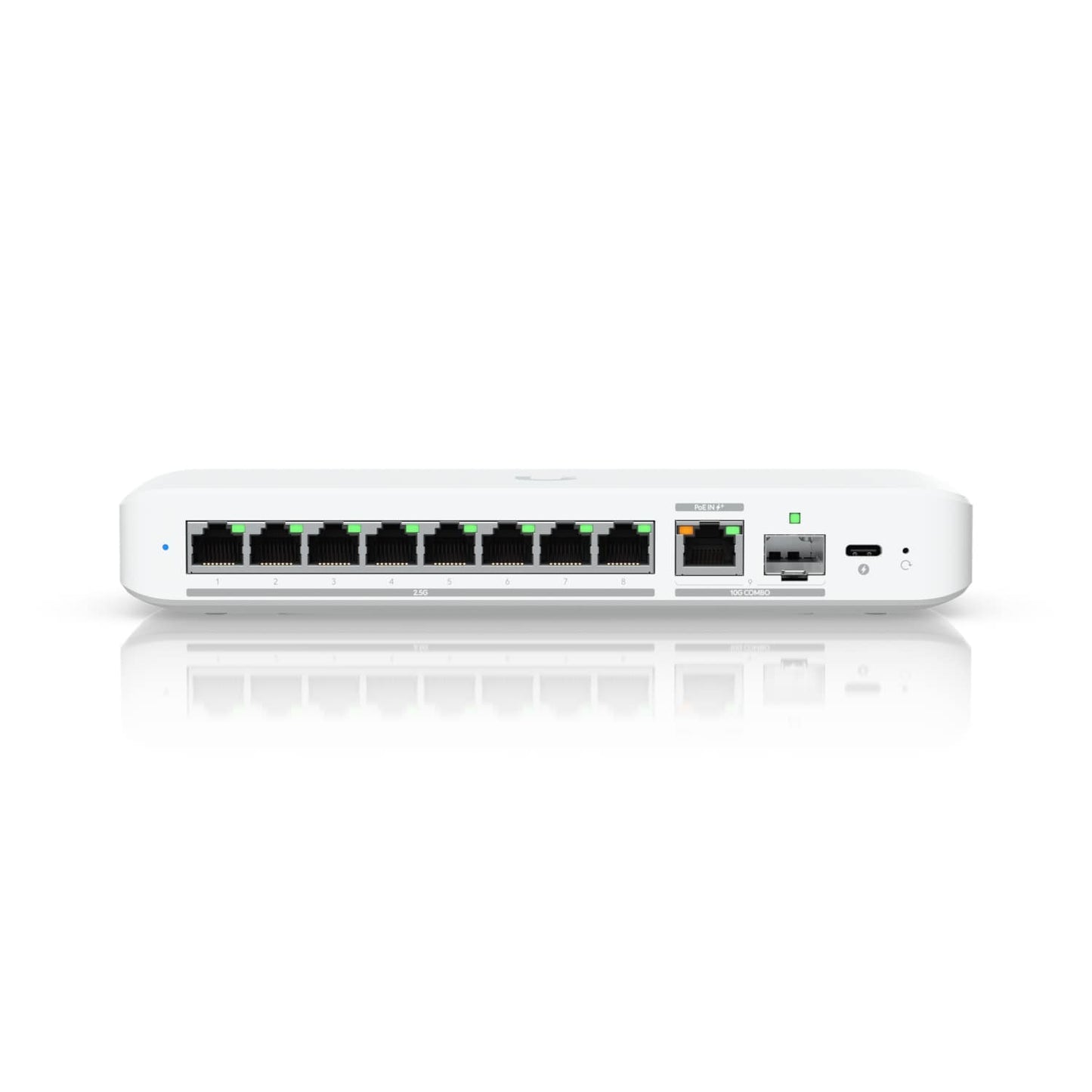 Ubiquiti Flex 2.5G, Flexible, 8-port 2.5 GbE Switch,10 GbE RJ45/SFP+ Combination