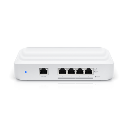 Ubiquiti UniFi Switch Flex XG - Layer 2 Switch with (4) 10GbE RJ45 Ports and (1) GbE, 802.3at PoE+ RJ45 Input,