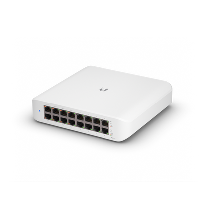 Ubiquiti UniFi Switch Lite 16 PoE, Layer 2, 16x GbE RJ45 Ports, 8x 802.3at PoE+