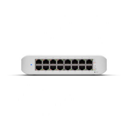 Ubiquiti UniFi Switch Lite 16 PoE, Layer 2, 16x GbE RJ45 Ports, 8x 802.3at PoE+